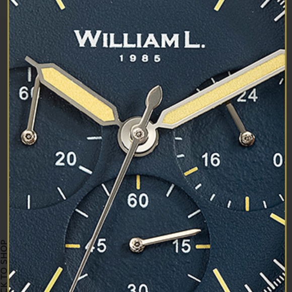 Silver and Black Chronograph Watch - Picture 12 of 12